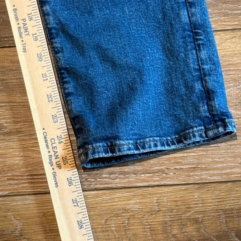 American Eagle Airflex+ Mens Straight Leg Jeans Medium Wash Blue Denim 28x28" - Picture 6 of 8